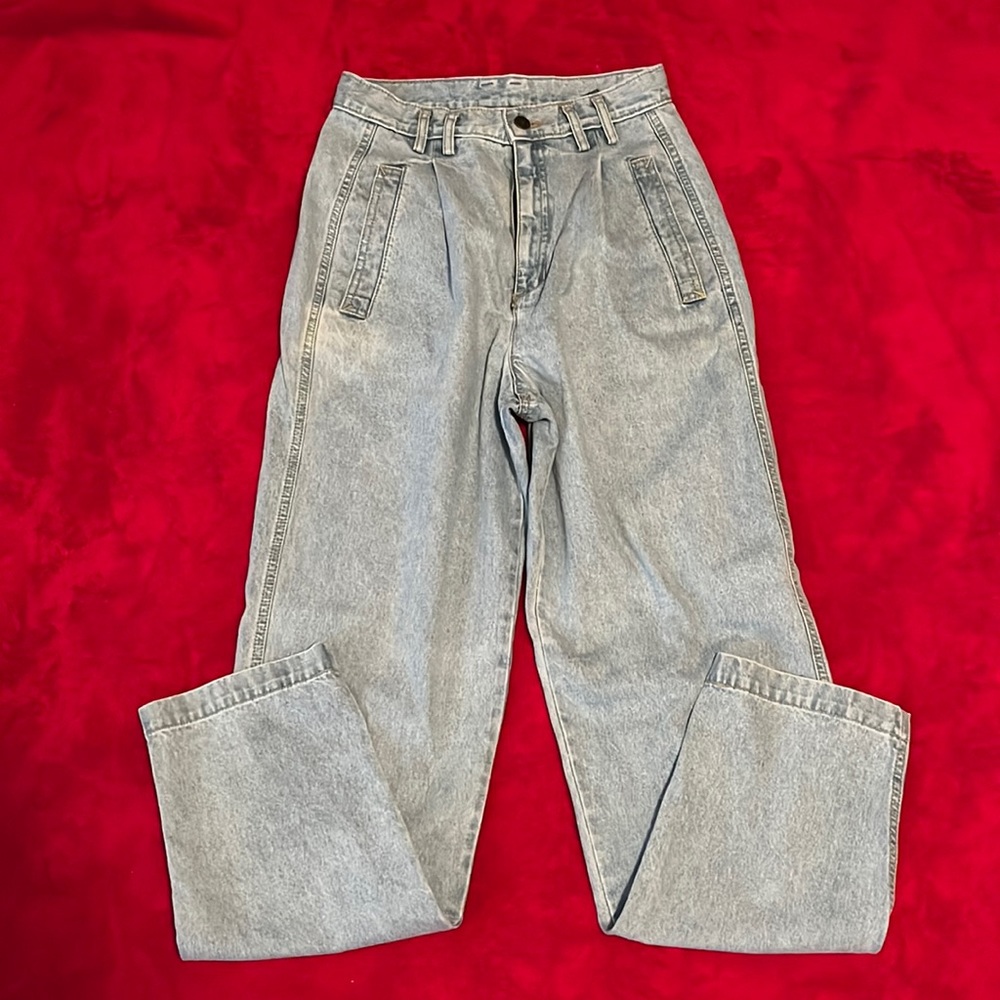 🌺 LizWear VINTAGE Pleated Jeans